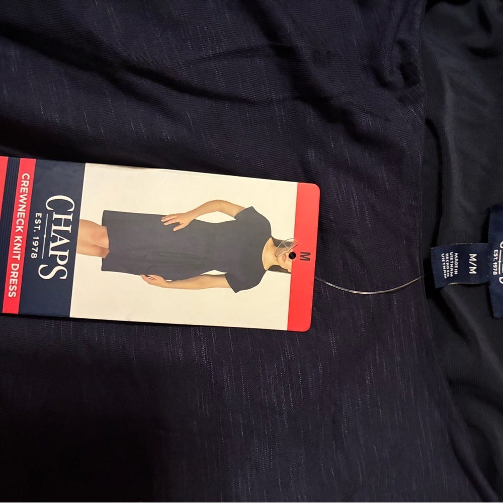 Chaps crewneck knit dress - Picture 8 of 9